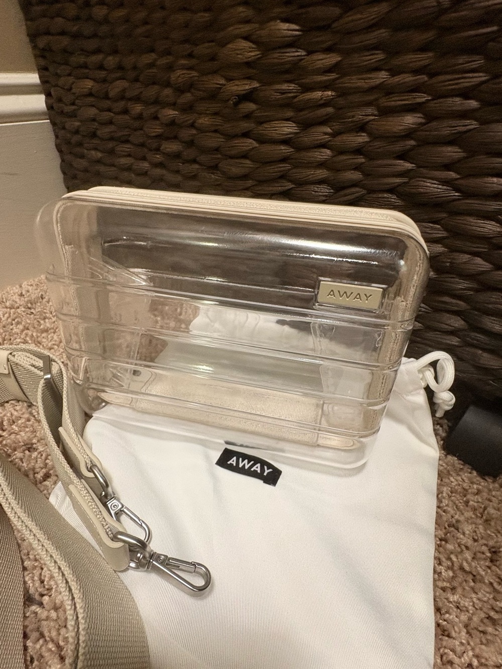 AWAY Stadium Clear Crossbody Bag - Picture 10 of 10